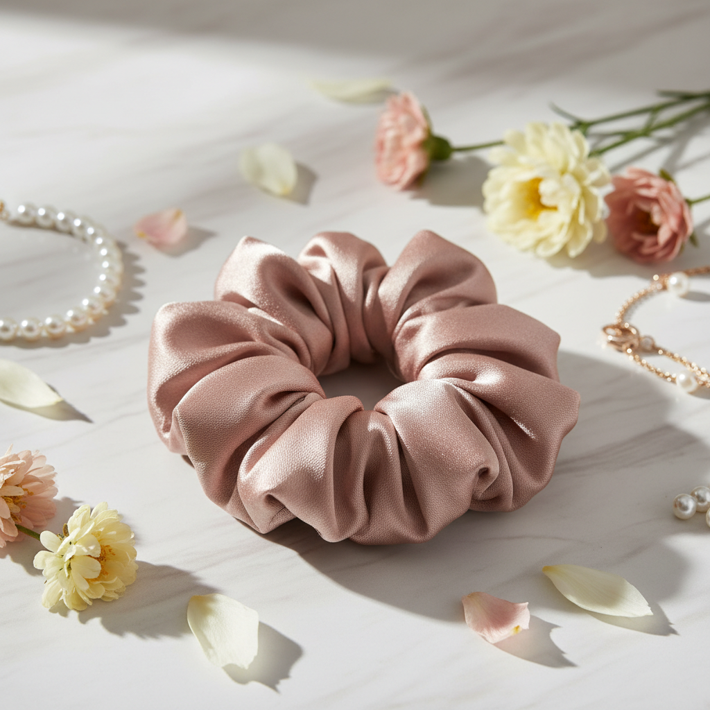 Scrunchie Premium Cetim
